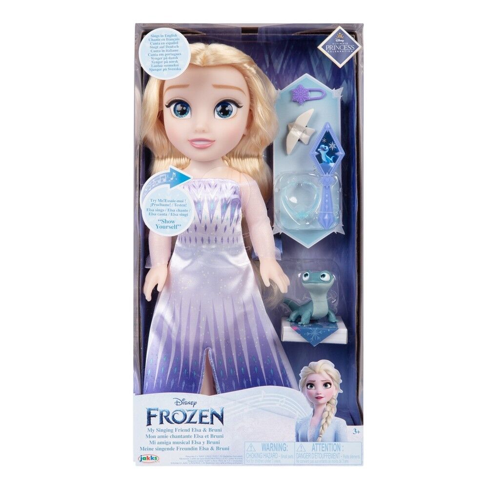 Disney Frozen Snow Queen Elsa Feature Doll My Singing Friend Elsa Doll