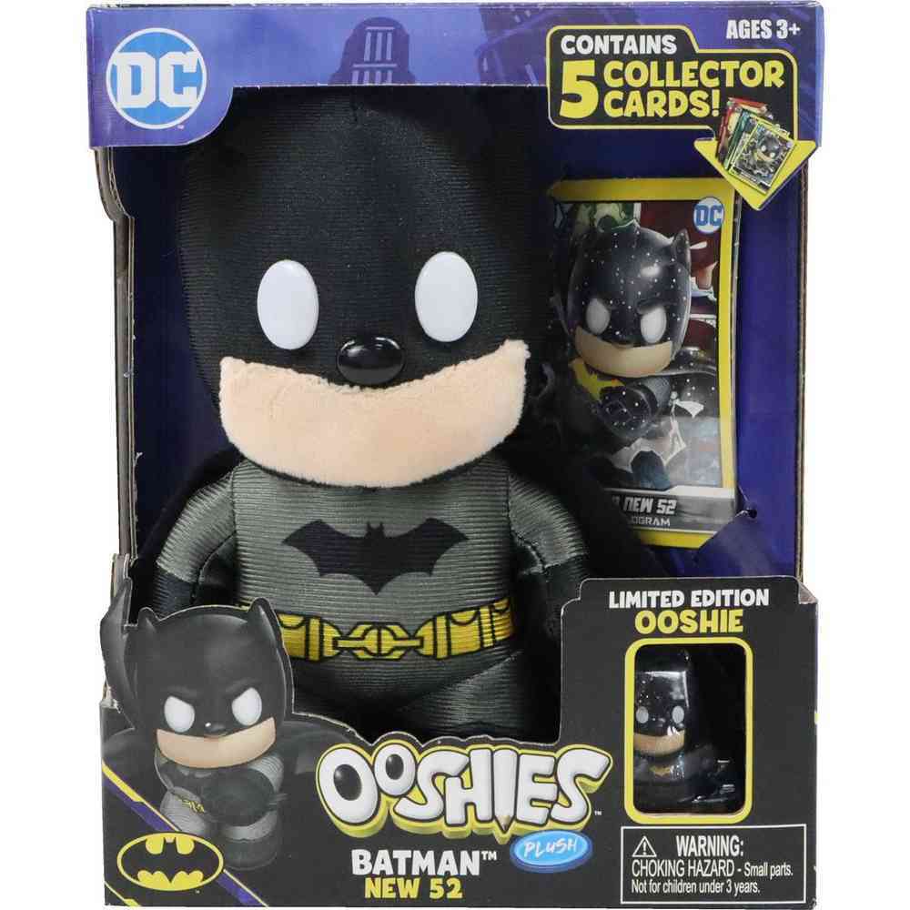 Ooshies Batman 7" Plushie & 5 Collector Cards