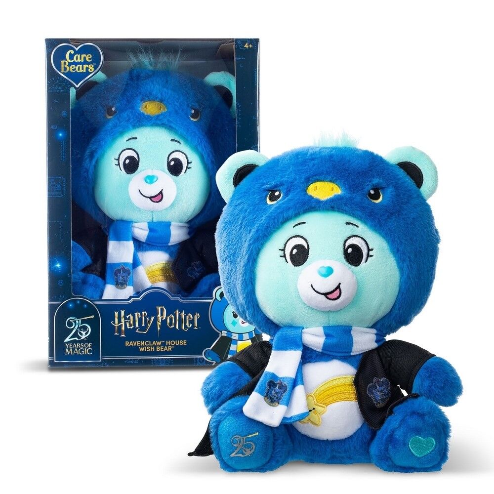 Care Bear Harry Potter Hoodie Plush 25 Years of Magic - Ravenclaw House Wish Bear