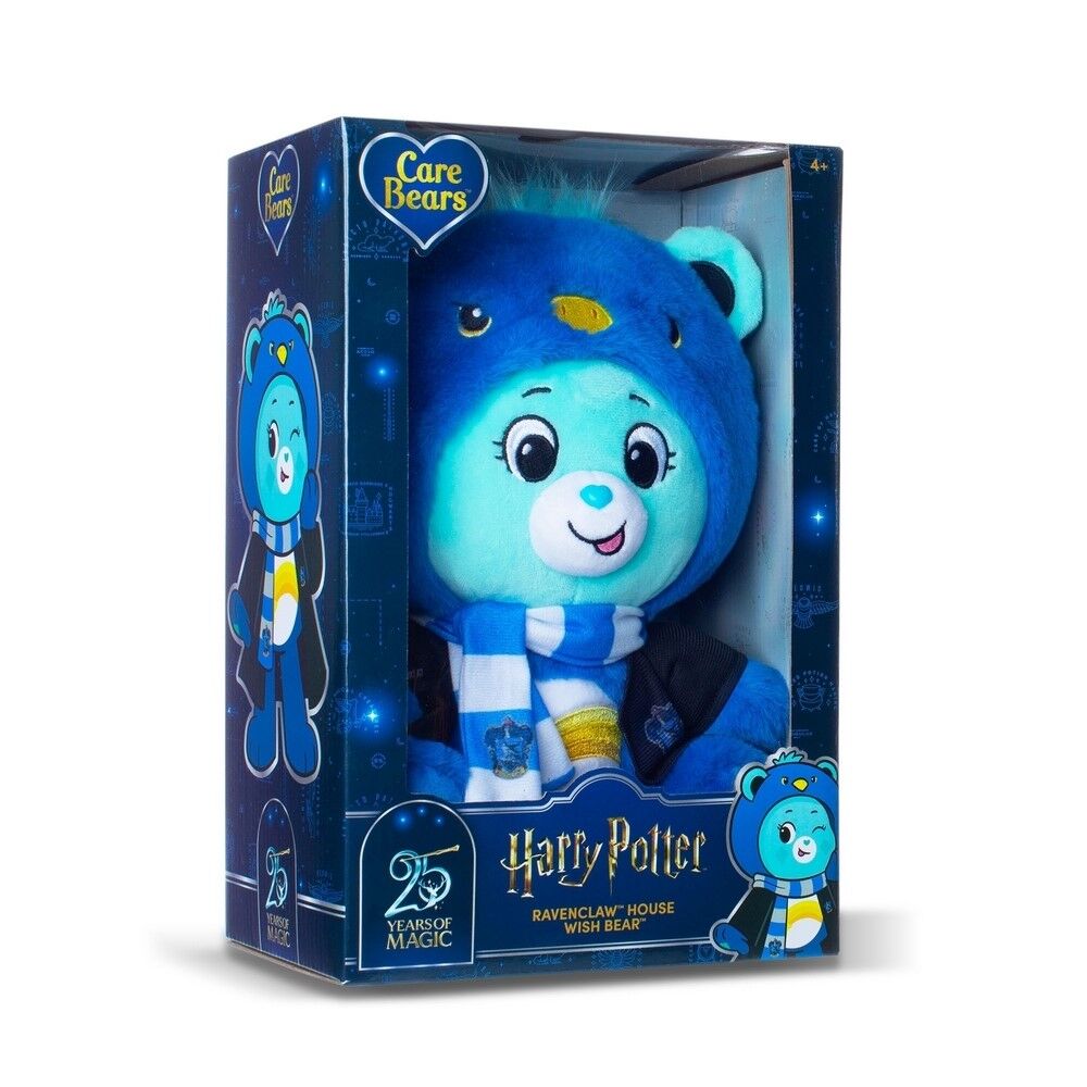 Care Bear Harry Potter Hoodie Plush 25 Years of Magic - Ravenclaw House Wish Bear