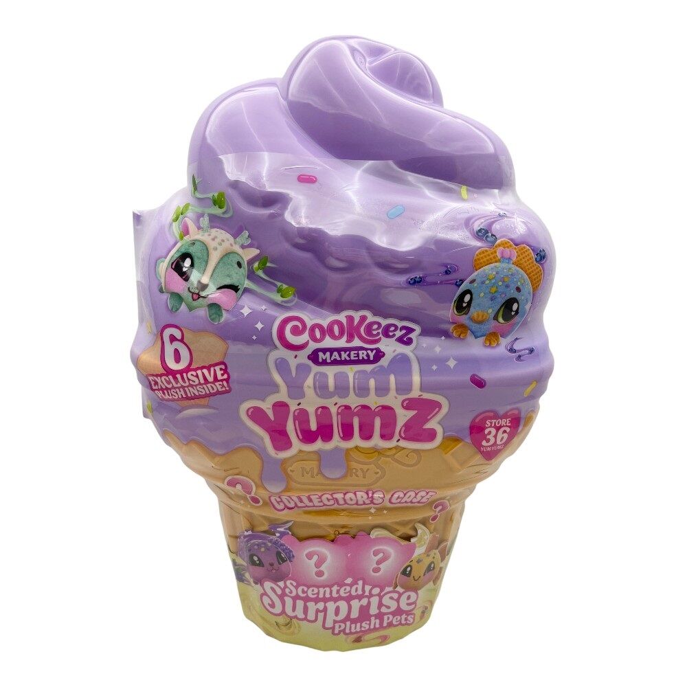 Cookeez Makery Yum Yumz Collector's Case - Scented Surprise Plush Pet Large