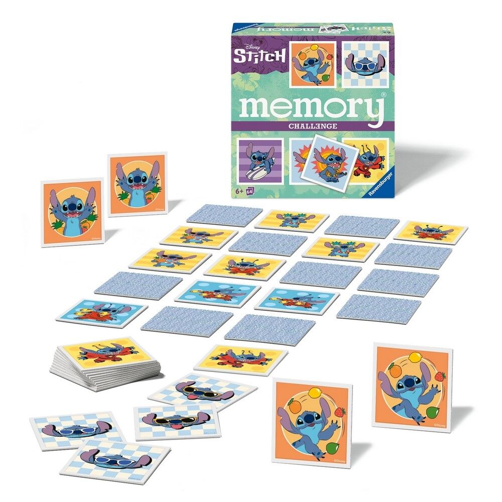 Disney Stitch Challenge Memory Game