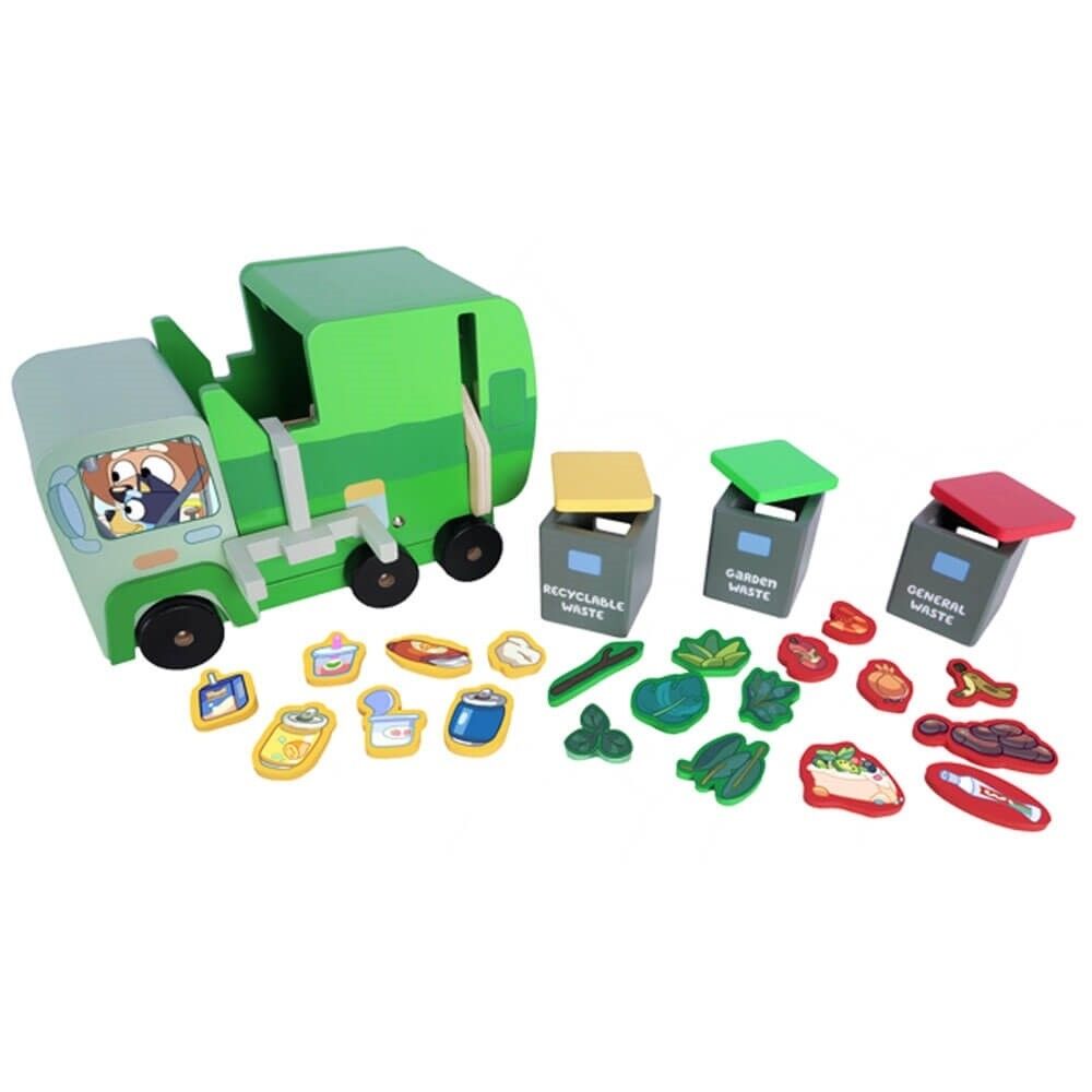 Bluey - Wooden Garbage Truck