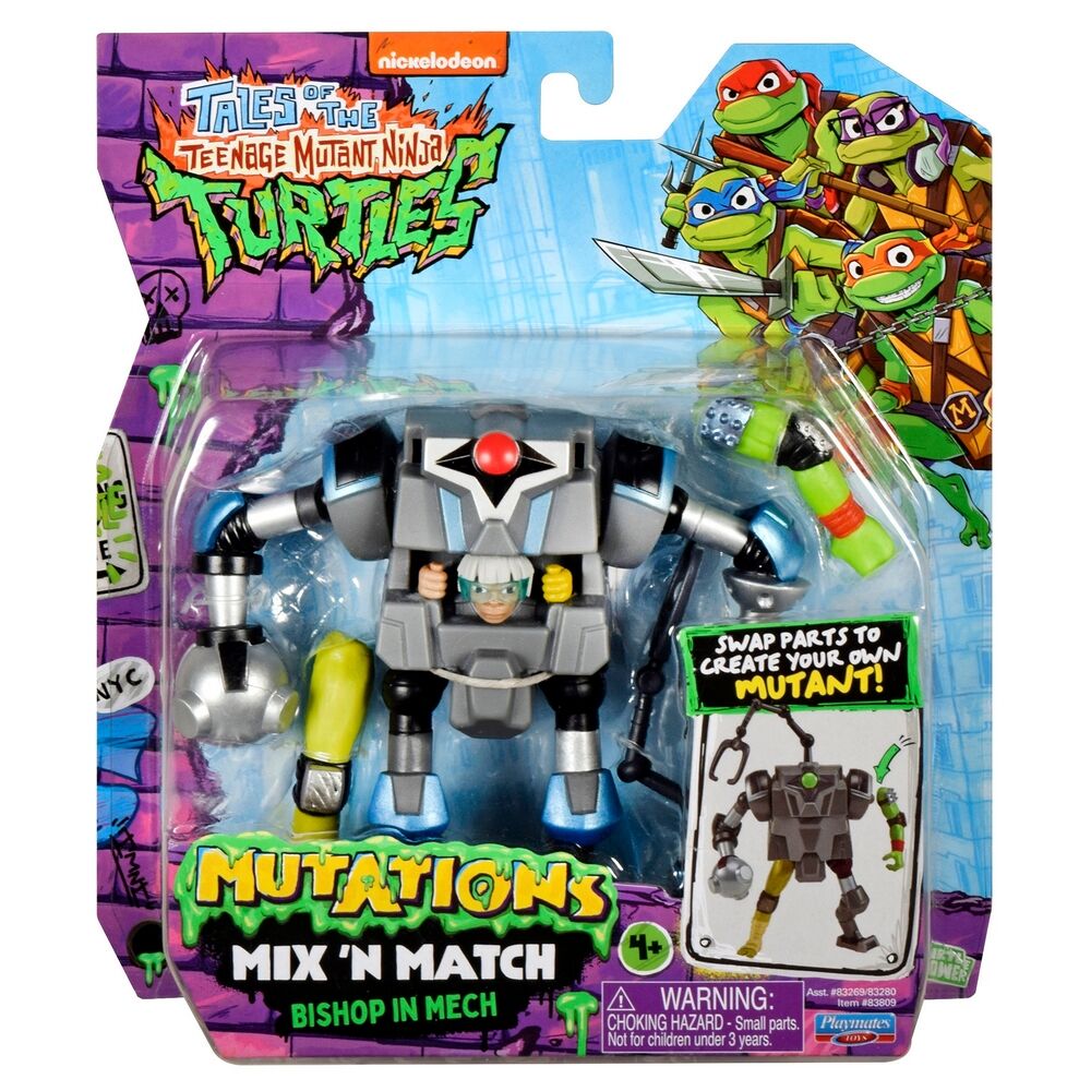 Tales of Teenage Mutant Ninja Turtles Mutations Mix 'N Match - Bishop In Mech