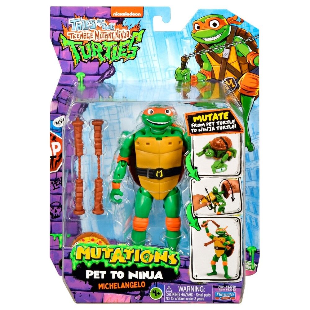 Teenage Mutant Ninja Turtles Mutations Deluxe 6" Figure - Michelangelo
