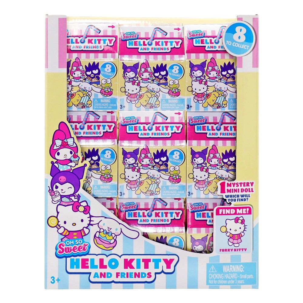 Hello Kitty & Friends 2.5" Mini Collectible Figure Randomly Selected
