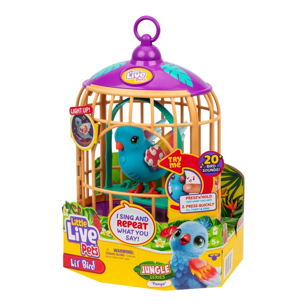 Little Live Pet Lil' Bird & Cage