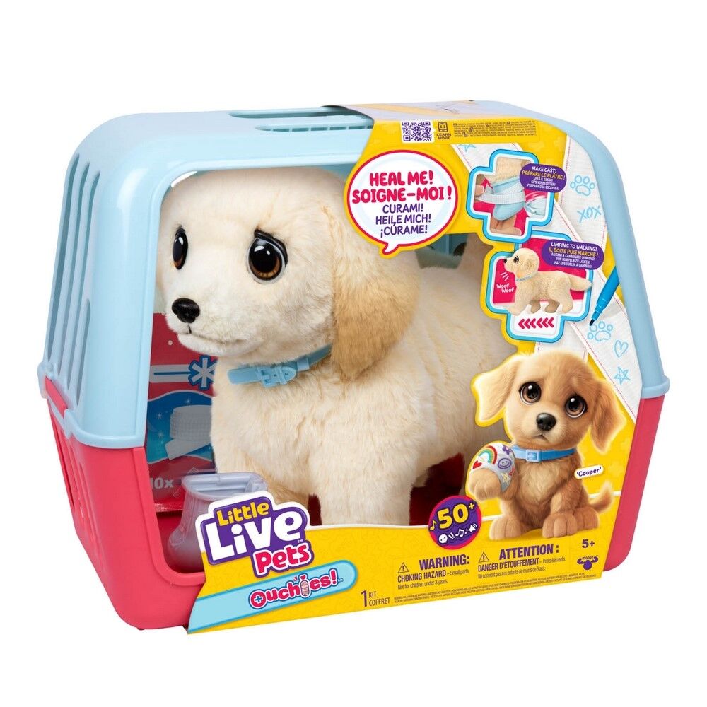 Little Live Pets Ouchies Cooper The Retriever Puppy
