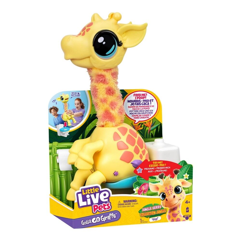 Little Live Pets Gotta Go Jungle Series 4 Giraffe 'Gigi'
