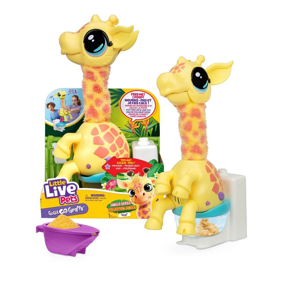 Little Live Pets Gotta Go Jungle Series 4 Giraffe 'Gigi'
