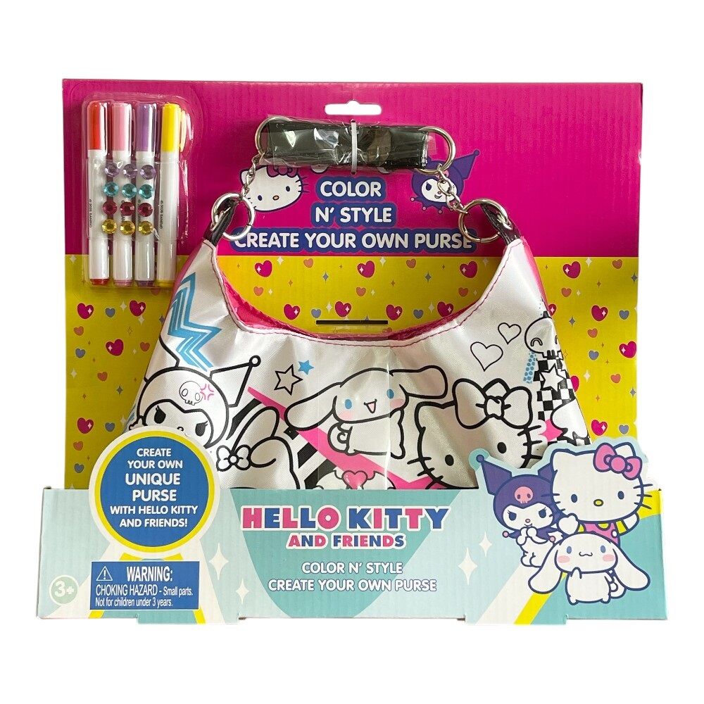 Hello Kitty & Friends Colour N' Style Create Your Own Purse