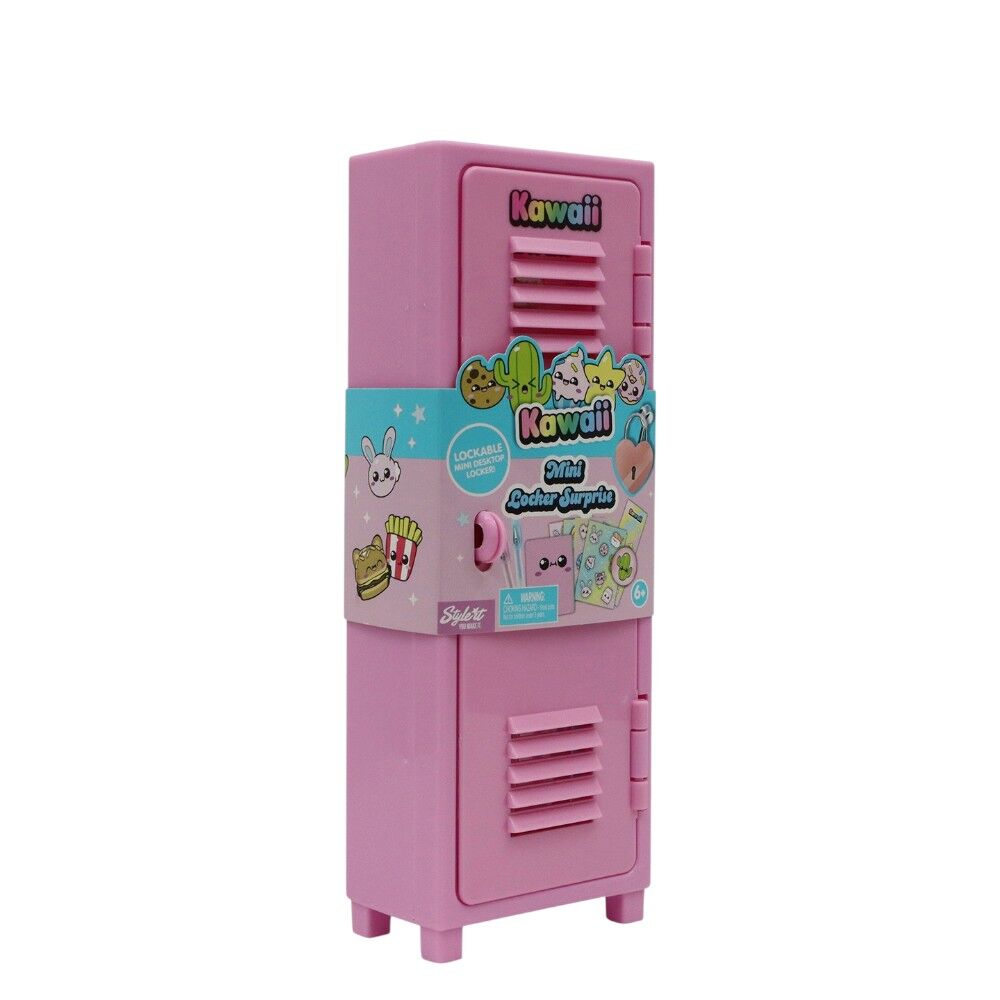 Style It! Kawaii Mini Locker Surprise with Lock, Keys & Accessories