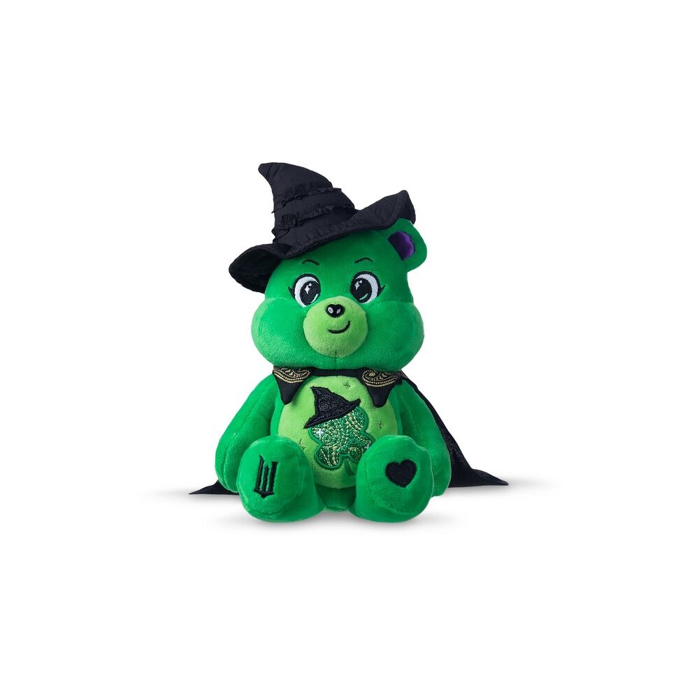 Care Bears Wicked Plush - Good Luck Bear As Elphaba 22cm