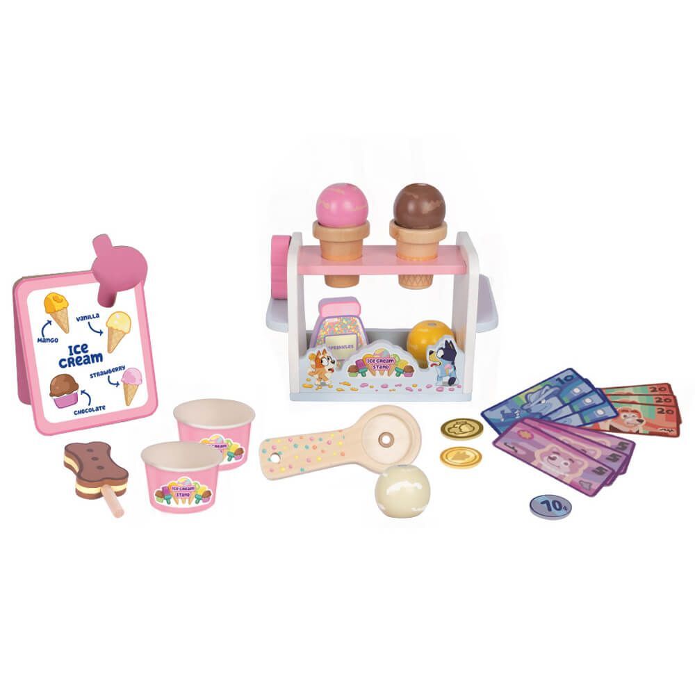 Bluey - Wooden Ice Cream Stand