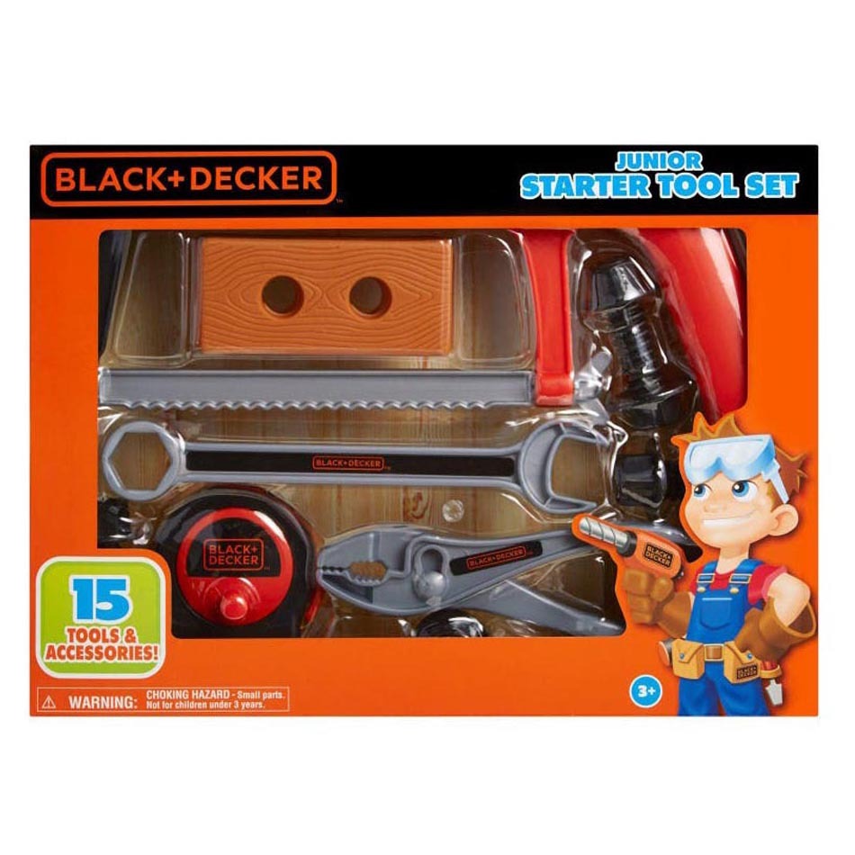 Black Decker Junior Starter Tool Set