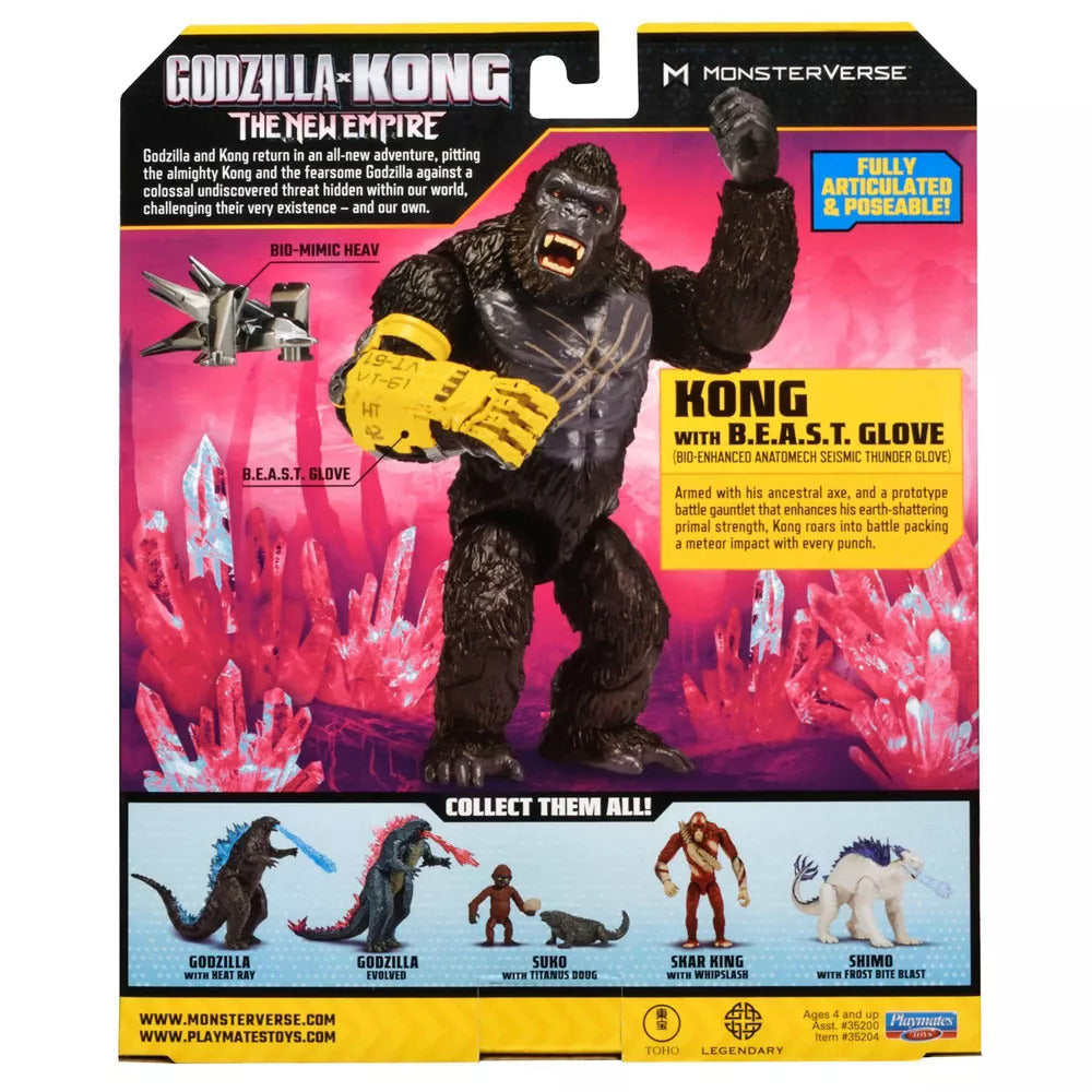 Godzilla X Kong The New Empire Kong With B.E.A.S.T. Glove Figure