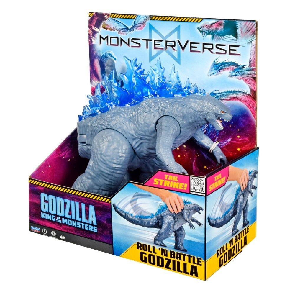 Godzilla King Of The Monsters Monsterverse Roll N Battle Godzilla (11")