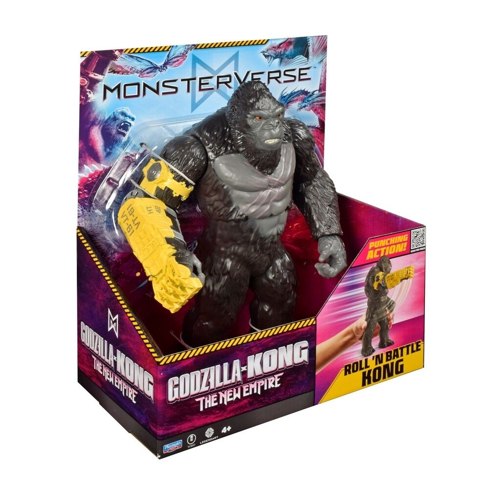 Godzilla King Of The Monsters Monsterverse Roll N Battle - Kong