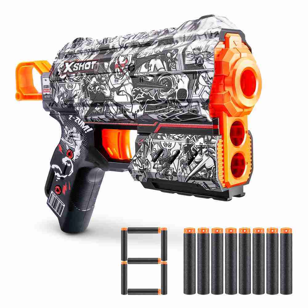 Zuru X-Shot Skins Flux Illustrate Blaster