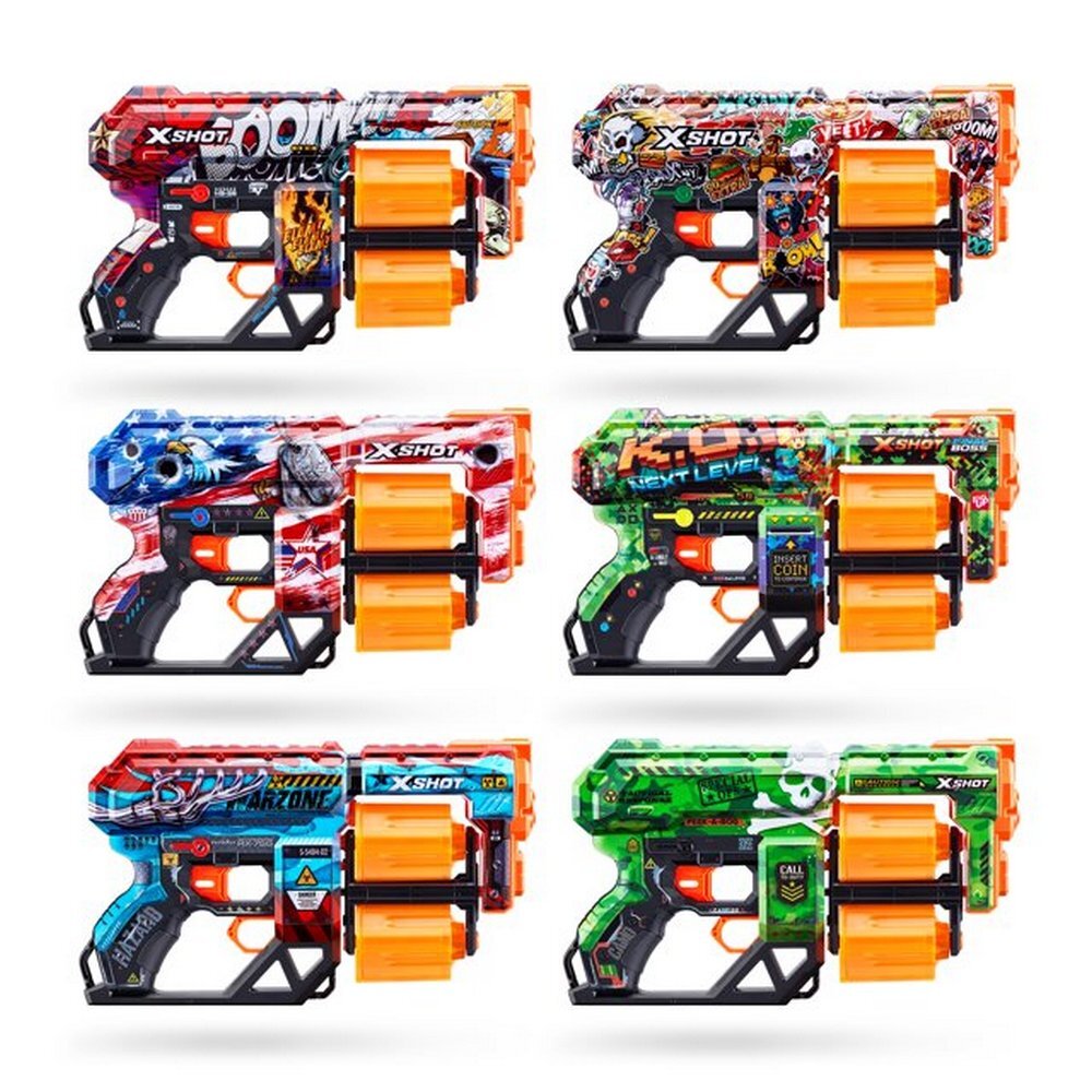 Zuru X-Shot Skins Dread Randomly Selected