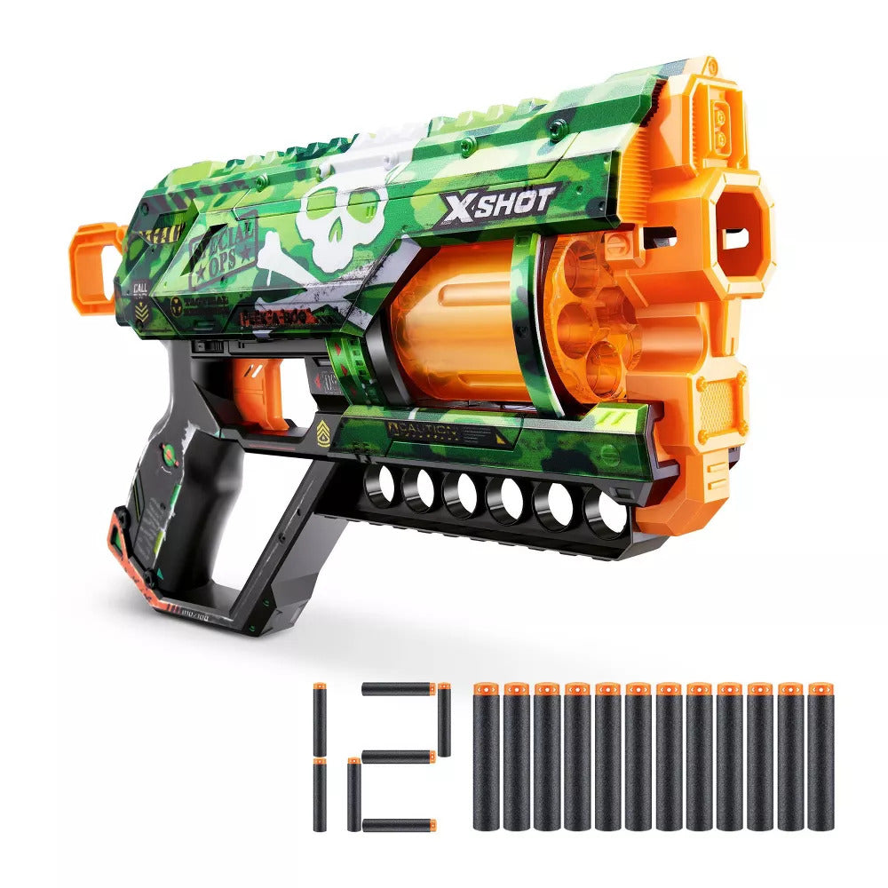 Zuru X Shot Skins Griefer - Camo (12 Darts)