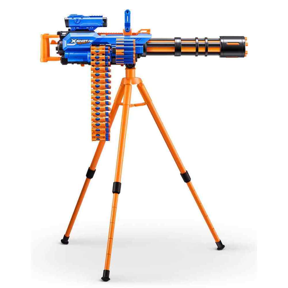 Zuru X-SHOT Motorised Gatling Blaster & Tripod Includes 72 Darts