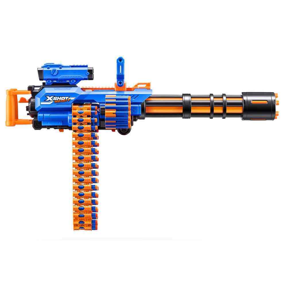 Zuru X-SHOT Motorised Gatling Blaster & Tripod Includes 72 Darts