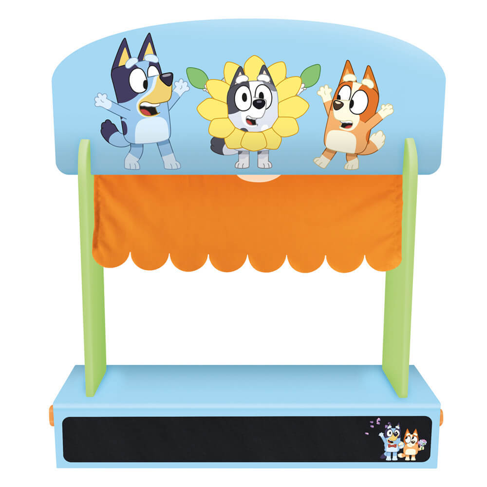 Bluey - Wooden Tabletop Puppet Theatre