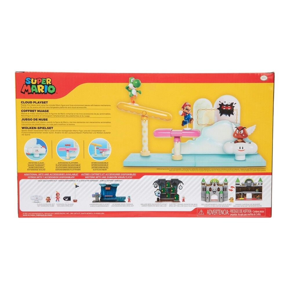 Nintendo Super Mario 2.5" Cloud Playset
