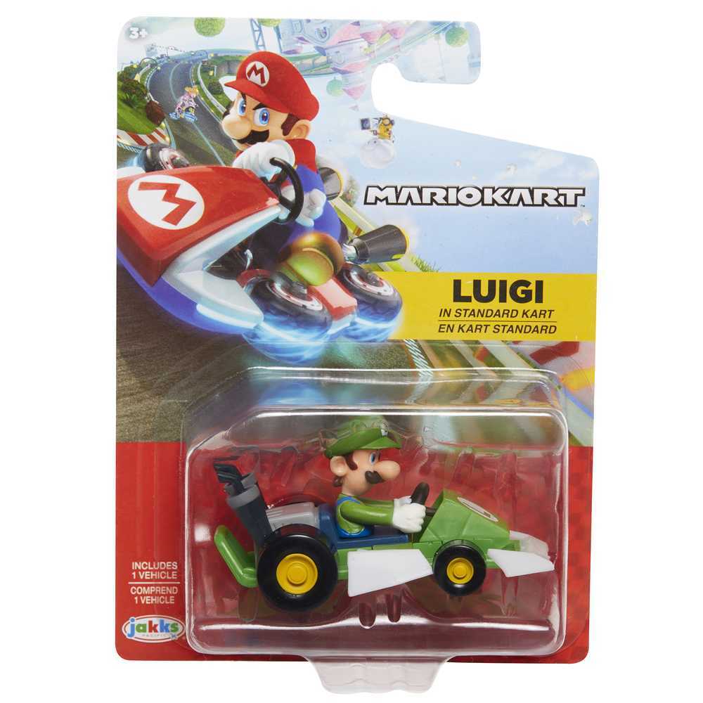 World Of Nintendo Mario Kart Racers - Luigi Standard Kart