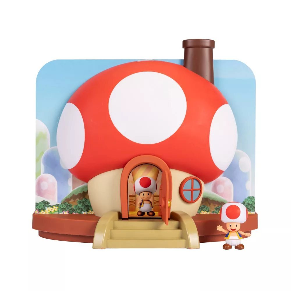 Super Mario - Deluxe Toad House Playset