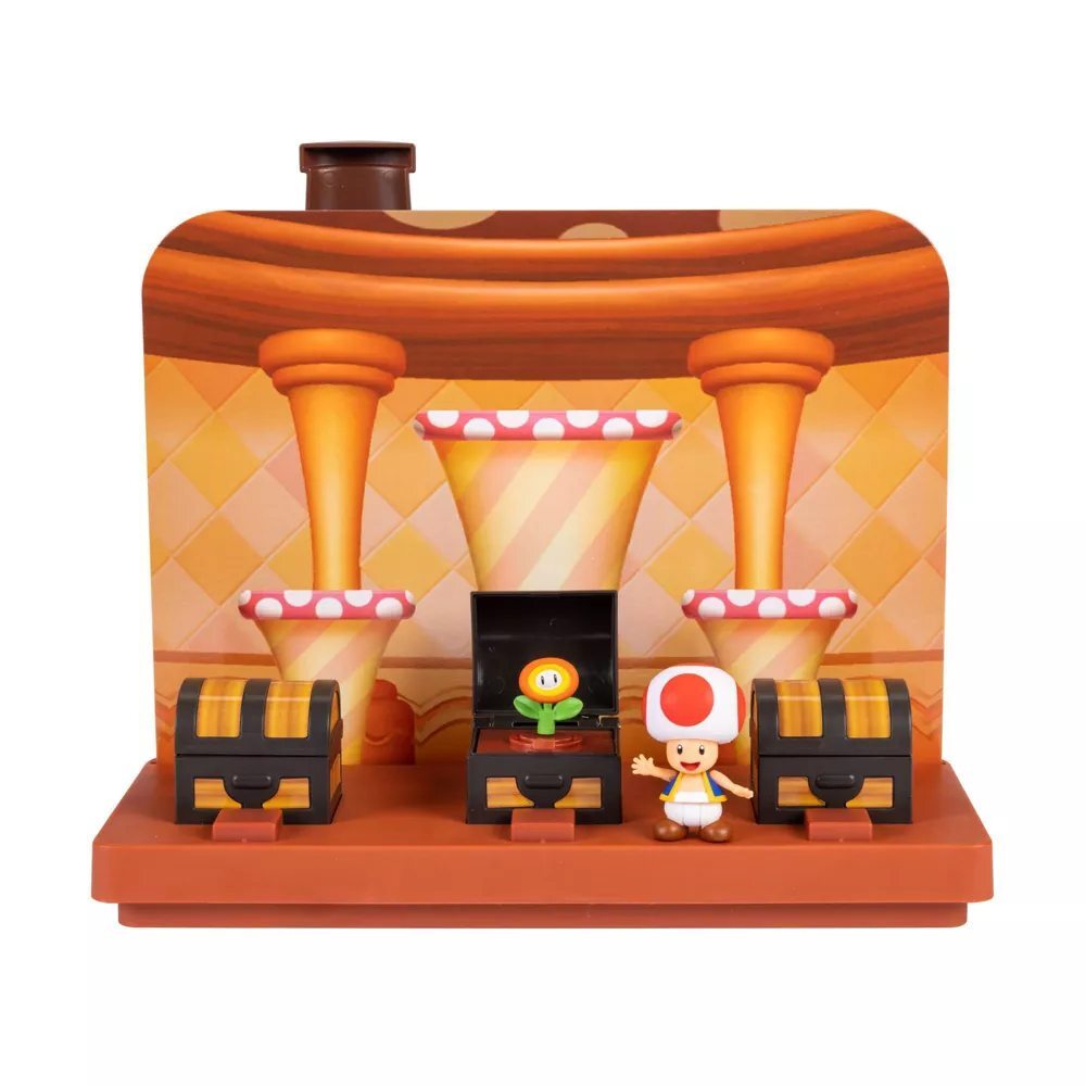 Nintendo Super Mario Deluxe Toad House Playset