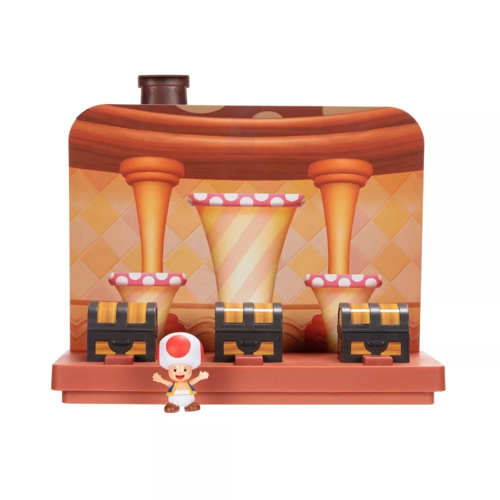 Nintendo Super Mario Deluxe Toad House Playset