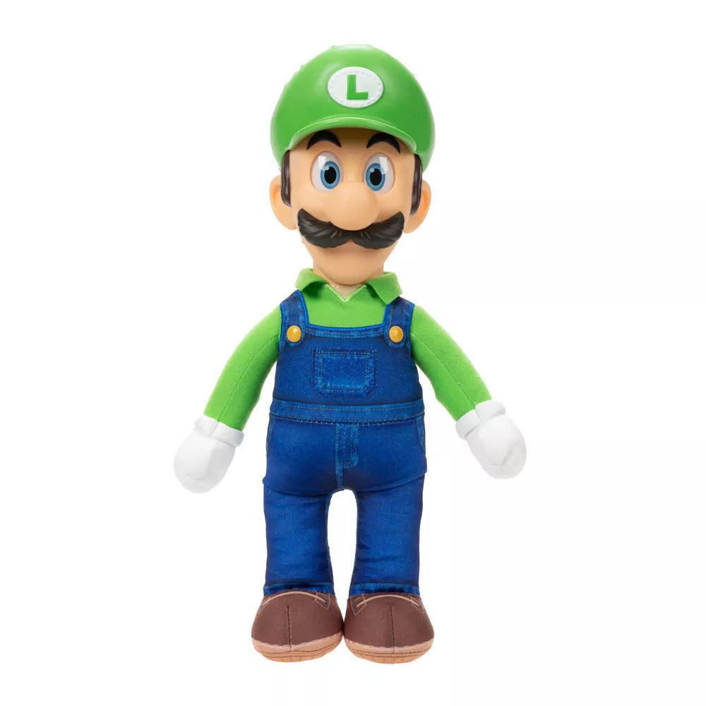 The Super Mario Bros. Movie Luigi Poseable Plush