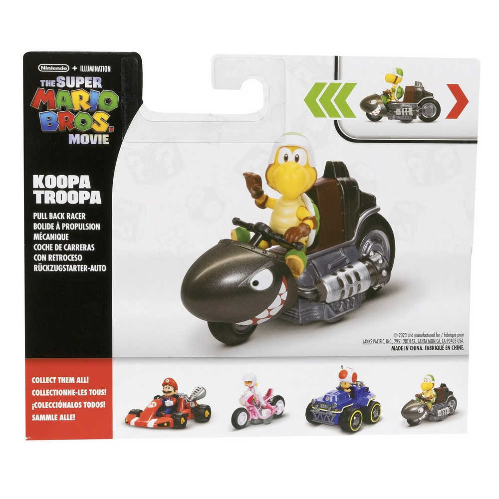 The Super Mario Bros Movie Figure Set - Koopa Troopa & Vehicle