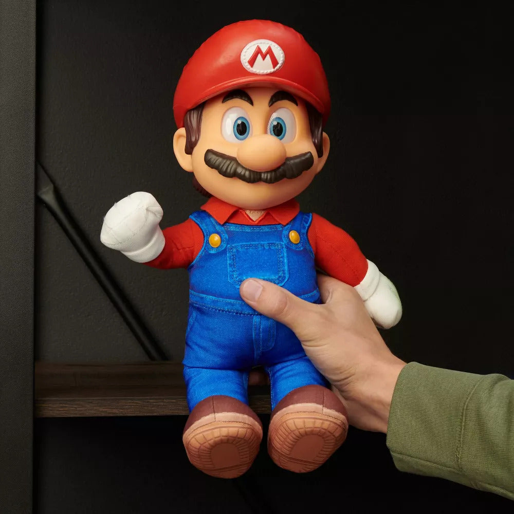 The Super Mario Bros. Movie Mario Poseable Plush