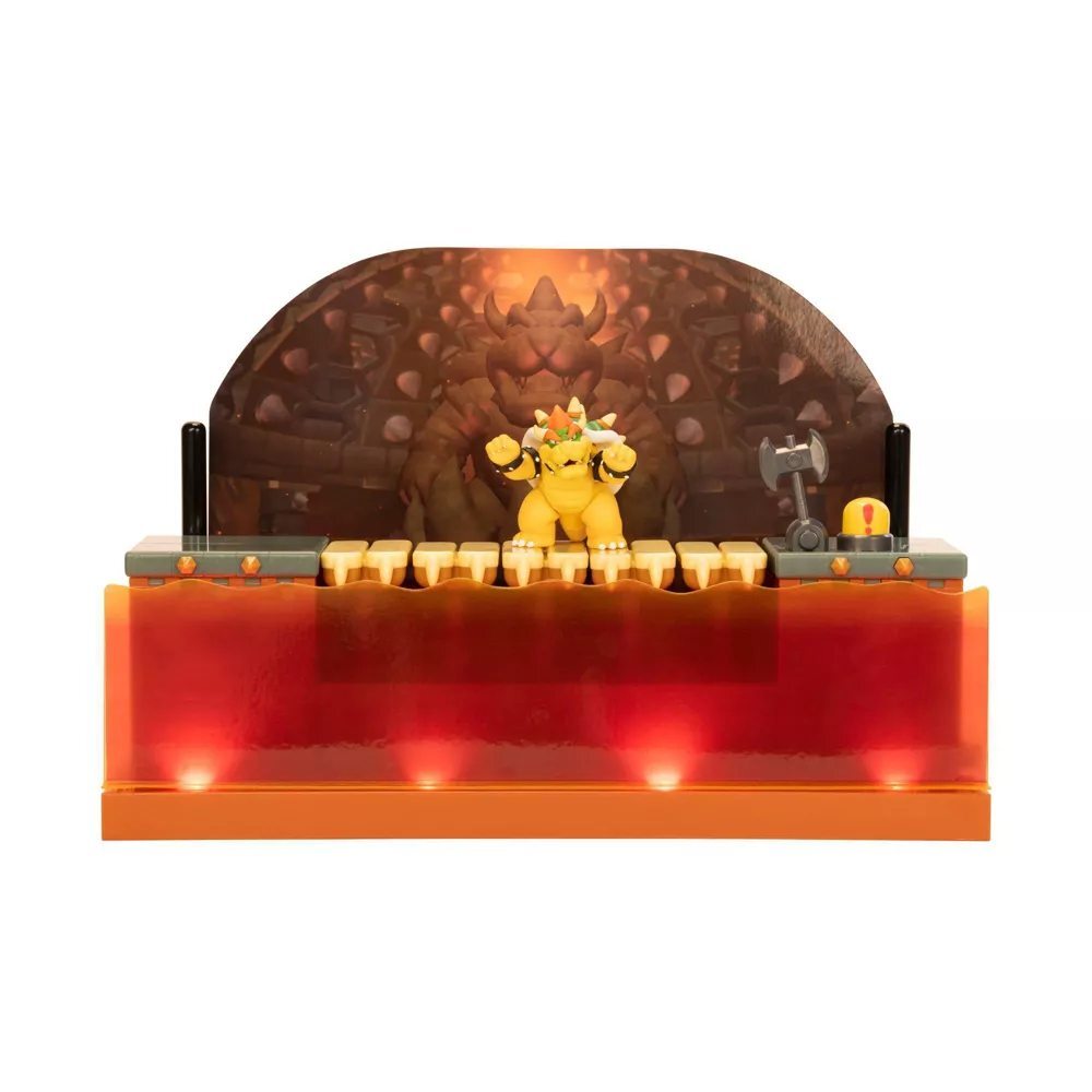 Super Mario - Deluxe Bowser Battle Playset