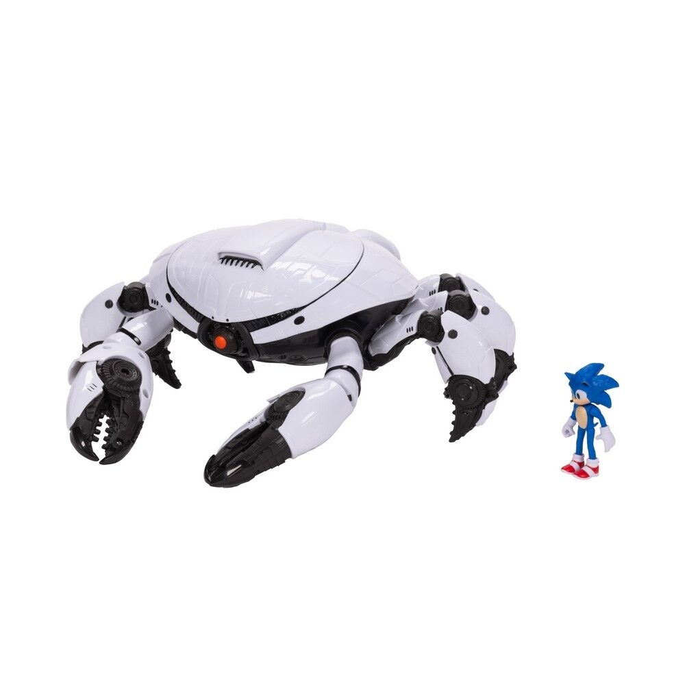 Sonic The Hedgehog 3 Movie Crab Mech Battle Playset