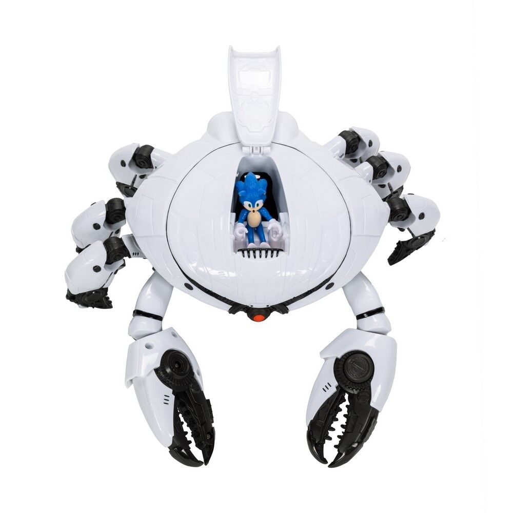 Sonic The Hedgehog 3 Movie Crab Mech Battle Playset
