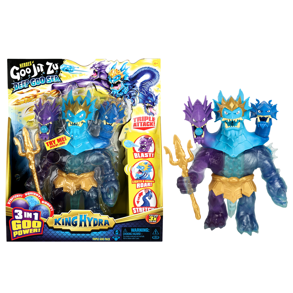 Heros Goo Jit Zu Deep Goo Sea King Hydra