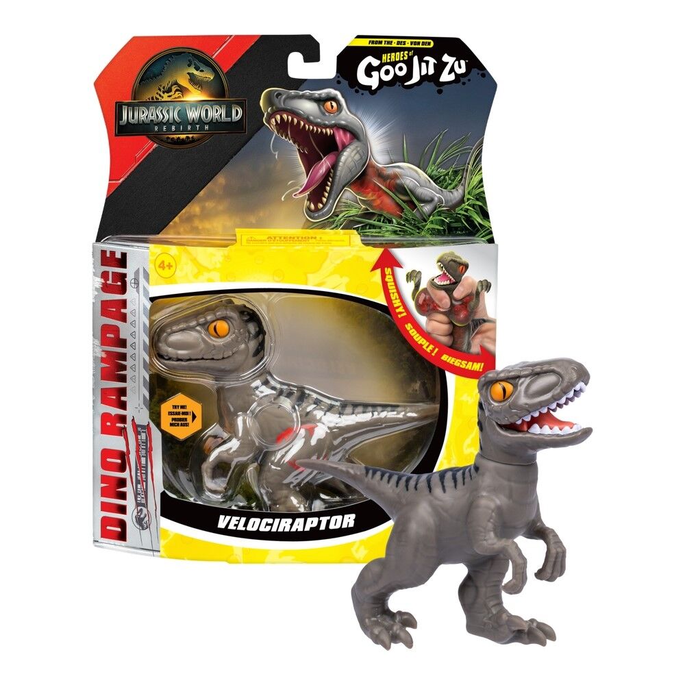 Heroes of Goo Jit Zu Jurassic World Rebirth Dino Rampage - Velociraptor