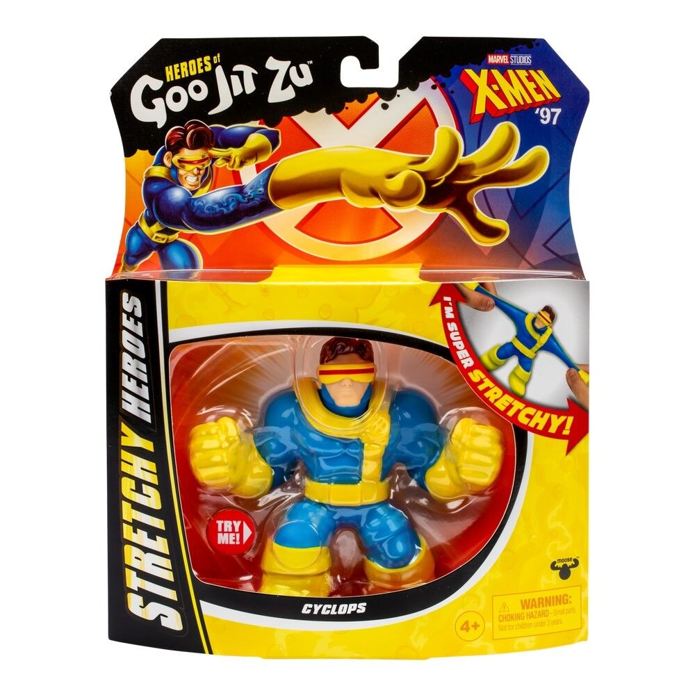 Heroes Goo Jit Zu Marvel Studios X-MEN Stretchy Heroes - Cyclops