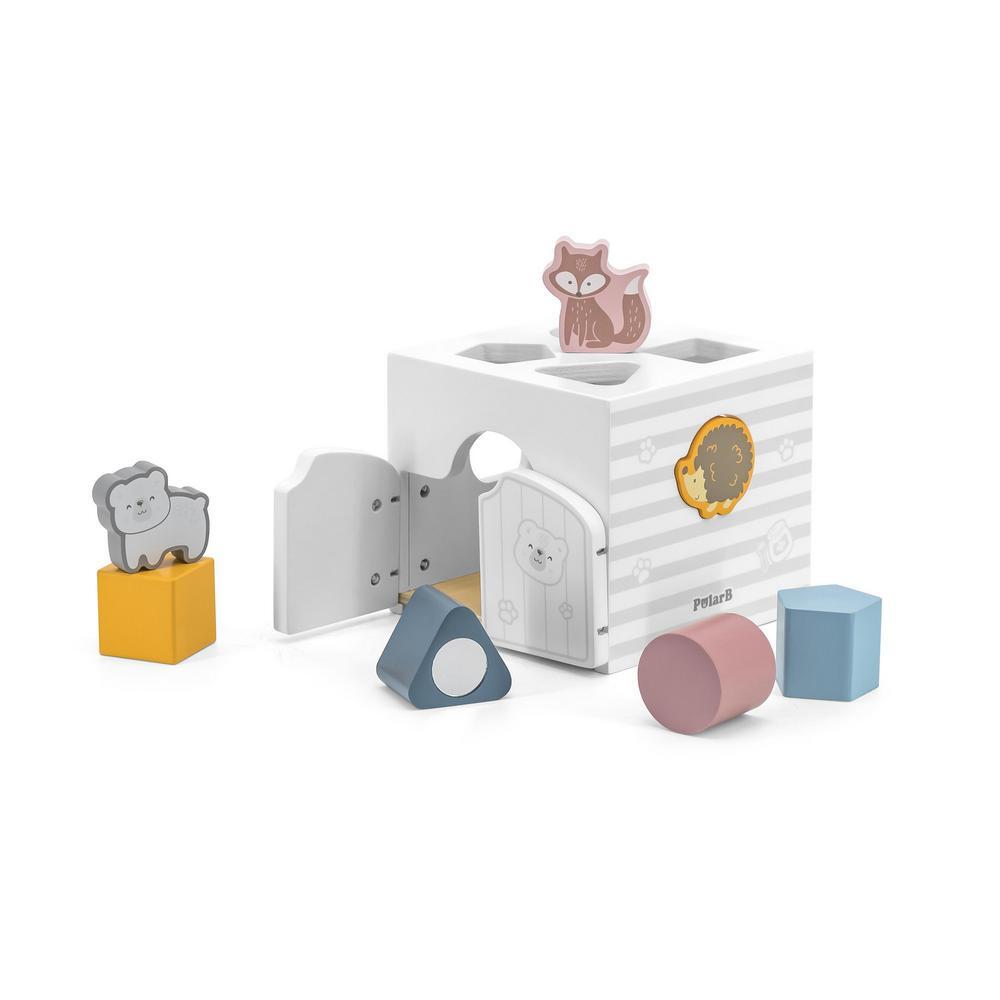 PolarB Shape Sorter With Music Blocks