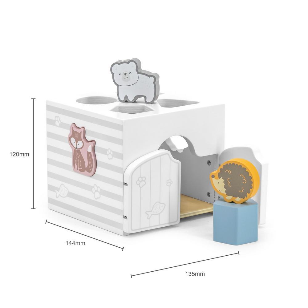 PolarB Shape Sorter With Music Blocks