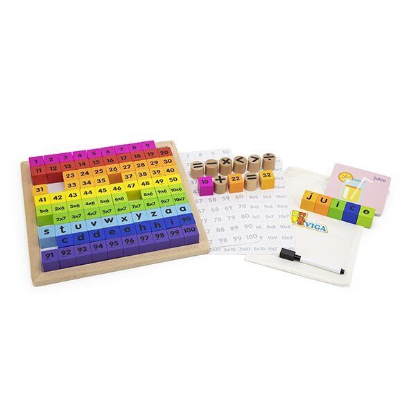 Alphabet and Math Operation Board