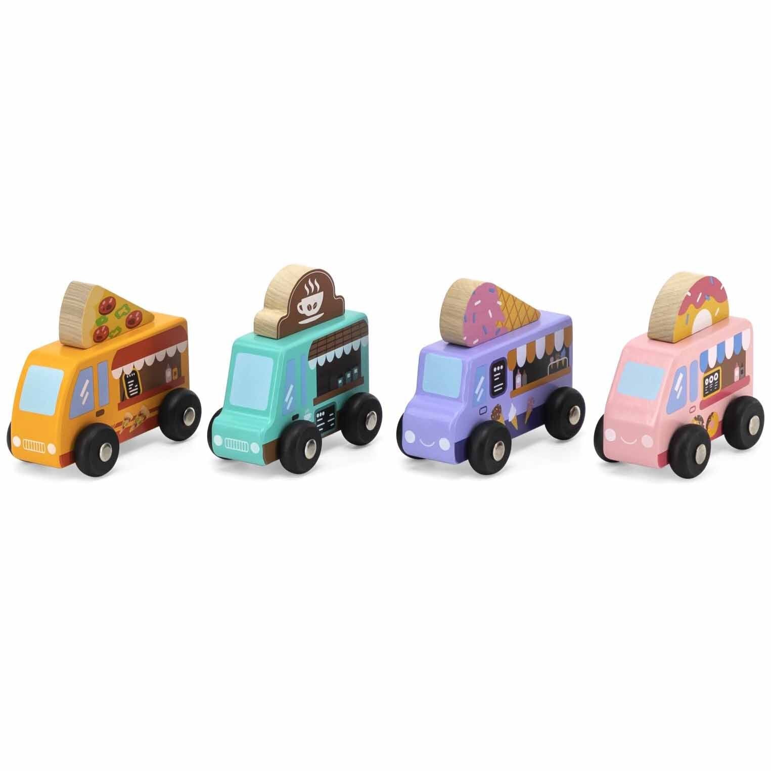 Wooden Dessert Food Trucks