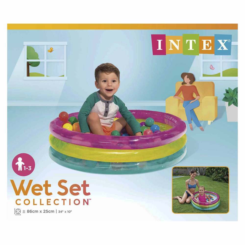Intex Ball Pit - Classic 3 Ring