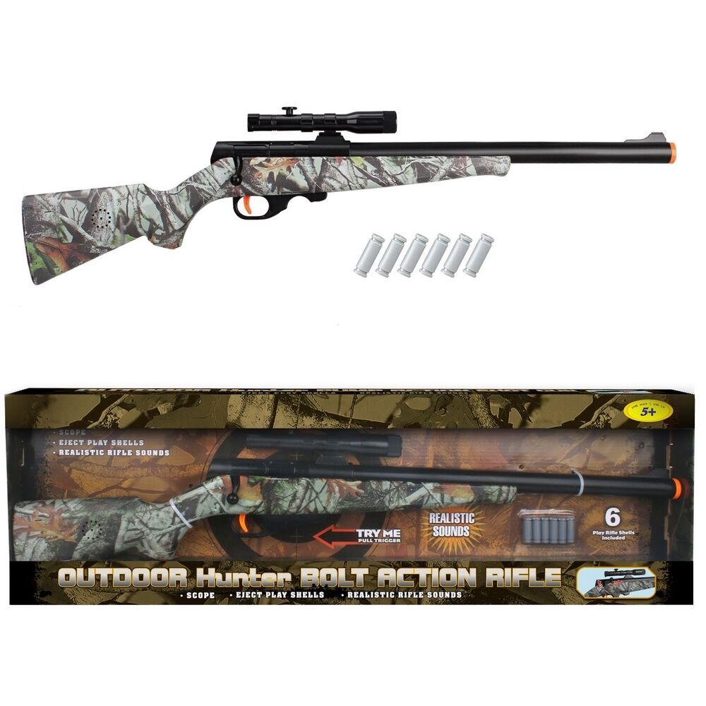 Outdoor Hunter Electronic Bolt Action Rifle with Scope 2026