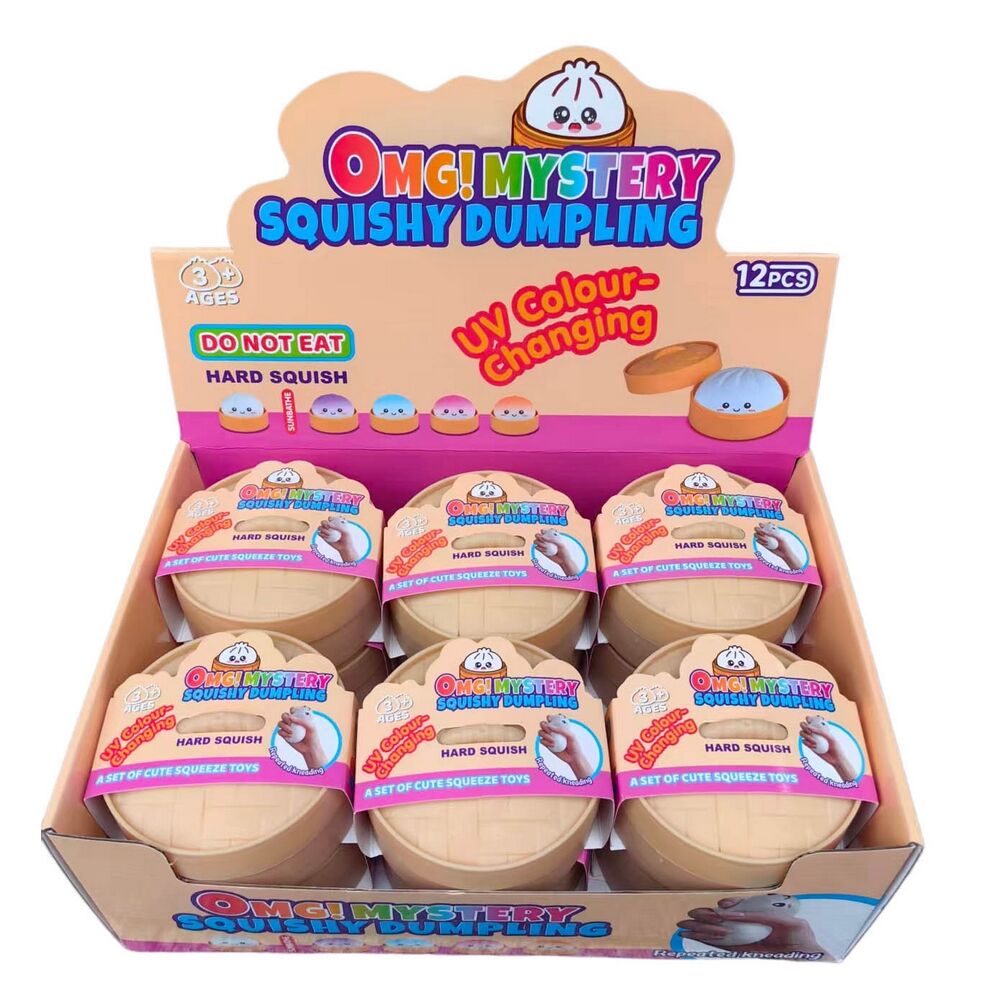 Squishy Mystery UV Colour Change Dumpling Randomly Selected