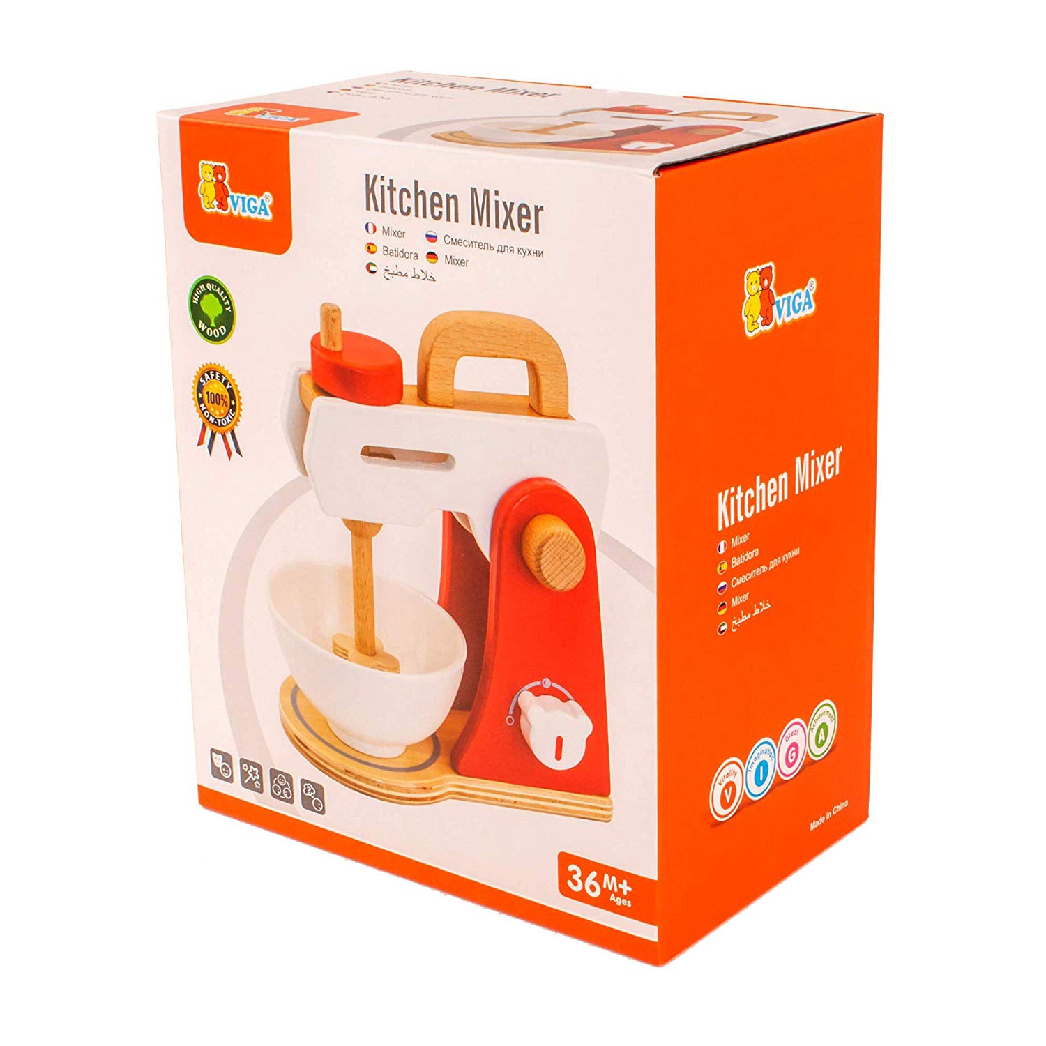 Viga Wooden Kitchen Mixer
